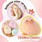 LET'S RESIN 4 Pcs Chicks Silicone Molds for Taba Squishy, Cute Animal Molds for Squishy Maker, Resin Casting, Effortless Demolding for Stress Relief DIY Decompression Gift Home Decor